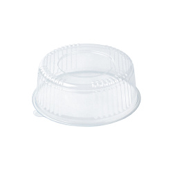 Plastik Pasta ve Kek Kabı Seti Çap 21cm H:7,5cm - 2