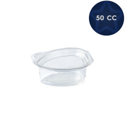 Plastik Sos Kabı Kapaklı 50 cc - Eltron Plastik