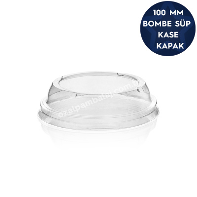 Plastik Süp Kapak Bombe Çap 100 mm - 1