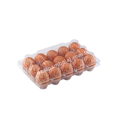 Plastik Yumurta Viyolu (Kabı) 15 li - 1