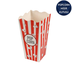 Popcorn Mısır Patlağı Kutusu - Özalp Ambalaj