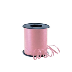 Rafya Şerit Plastik Kurdela Pembe 5mmx300mt - Rabant