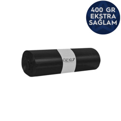 Rulo Çöp Torbası End. Jumbo 80x110 cm Siyah - 400 gr - Özalp Ambalaj