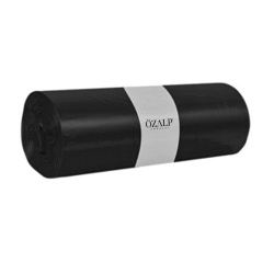 Rulo Çöp Torbası End.Hantal 100x150 cm Siyah - 800 gr - Özalp Ambalaj