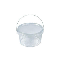 Sert Plastik PP Saplı Kova (Kilit Kapaklı) 490 ml - Şekeroğlu Plastik