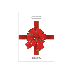 Takviyeli Poşet Çanta Fiyonk Desen (3No) 33x45 cm - Naksan Arma