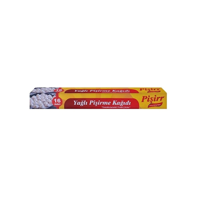 Yağlı Pişirme Fırın Kağıdı 16 Yaprak - 1