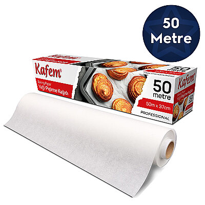 Yağlı Pişirme Fırın Kağıdı 50 Metre - 1